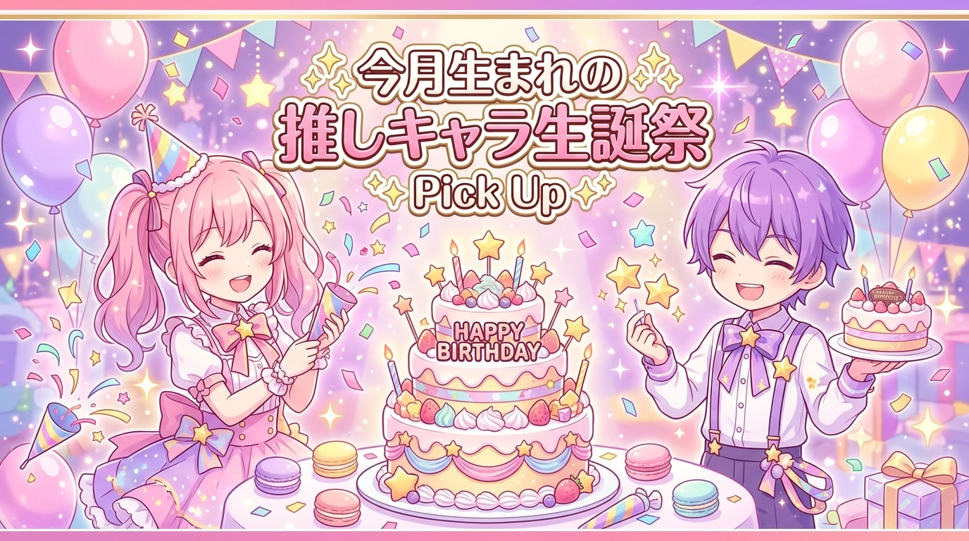 8月生まれの推しキャラ生誕祭 Pick Up